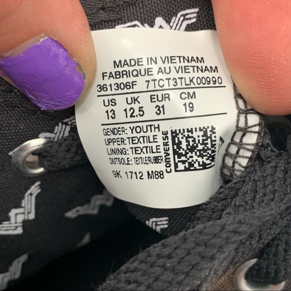 Converse DC Comics x Chuck Taylor All Star High tops 'Wonder Woman' youth 13 - Picture 5 of 10